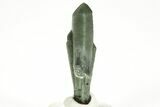 Green, Hedenbergite Included Quartz Cluster - Mongolia #226207-1